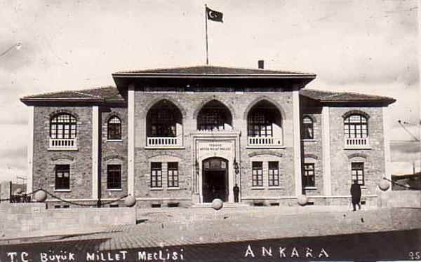 The original parliament building, 1930s