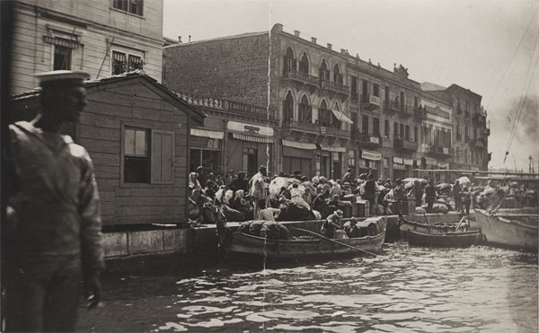 9th Sept 1922, evacuation of Greek civilians before the fire