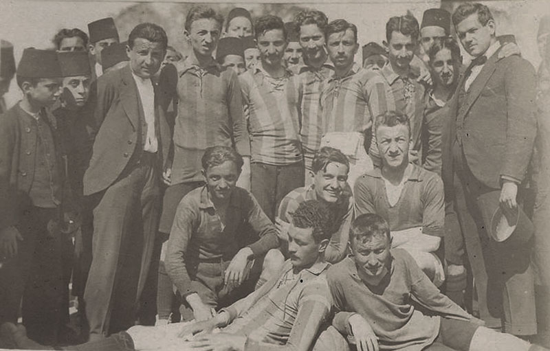 Archive photos of the Galatasaray team, Istanbul