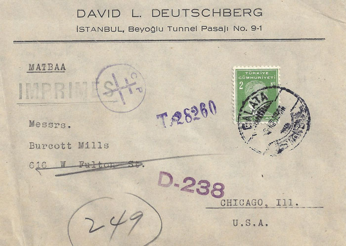 David Deutschberg, 1944