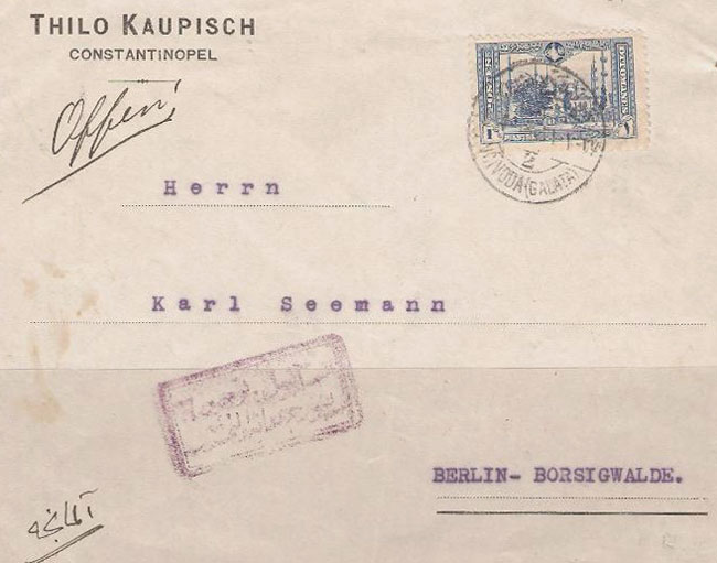 Kaupisch, 1915