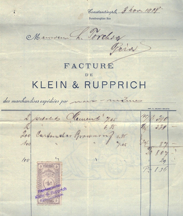 Klein & Rupprich, 1908