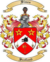 Simes coat of arms