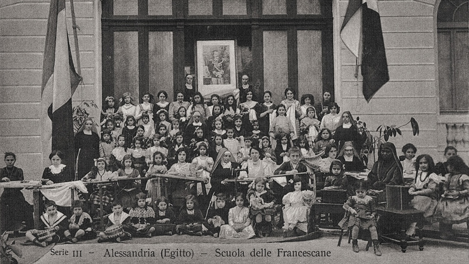 The Italian Franciscan order Catholic girls School of Alexandria