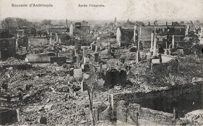 The fire zone post the big fire of 1903