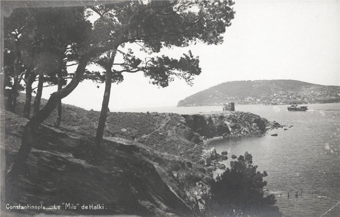 Postcard views of Halki island