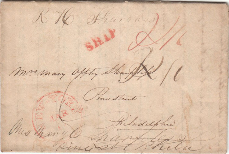 Contents of David Offley letter, Smyrna, 1831